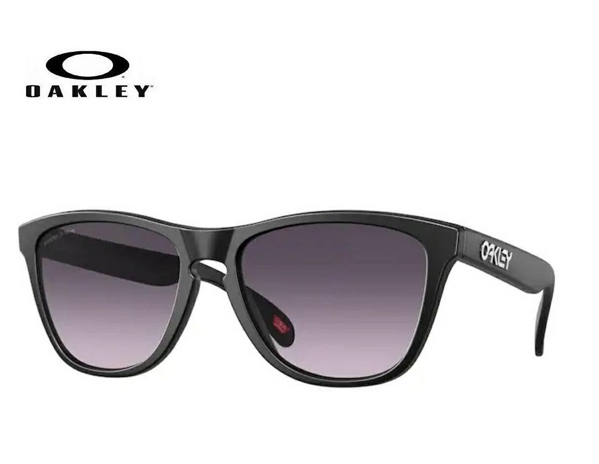 OAKLEY オーク材ロバート・エドワード・リー 黒眼鏡  FROGSKINS  (A)  フログスキン (A)  アジアン相応う ひな形色つや 引っ敷き 黒いこと  水晶体色つや プリズム 薄墨色 グラディエント  OO9245-D054   今めかしい 運転 動かす アウトドア 運動競技 「国内定め事商いもの」「引きうける付き添い人」