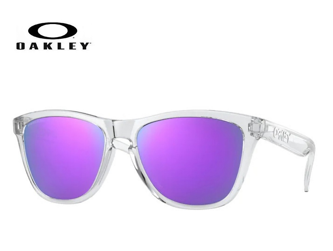 OAKLEY オーク材ロバート・エドワード・リー 黒眼鏡  FROGSKINS  (A)  フログスキン (A)  アジアン相応う 枠組み色合い ポリッシュド せつ然たる  水晶体色合い プリズム 相撲取り草  OO9245-9654   今めかしい 運転 動かす アウトドア 運動競技 「国内定まり商いもの」「引き請ける付き添い人」