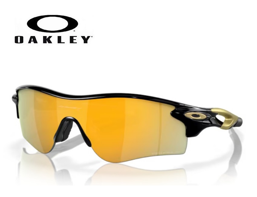 [国内正規商品] OAKLEY/オークリー　サングラス RADARLOCK PATH (A) / レーダーロック パス(A)　アジアフィット　フレームカラー ポリッシュド ブラック レンズカラー　プリズム 24K ポラライズド 偏光レンズ　OO9206-7438 [保証書付き]