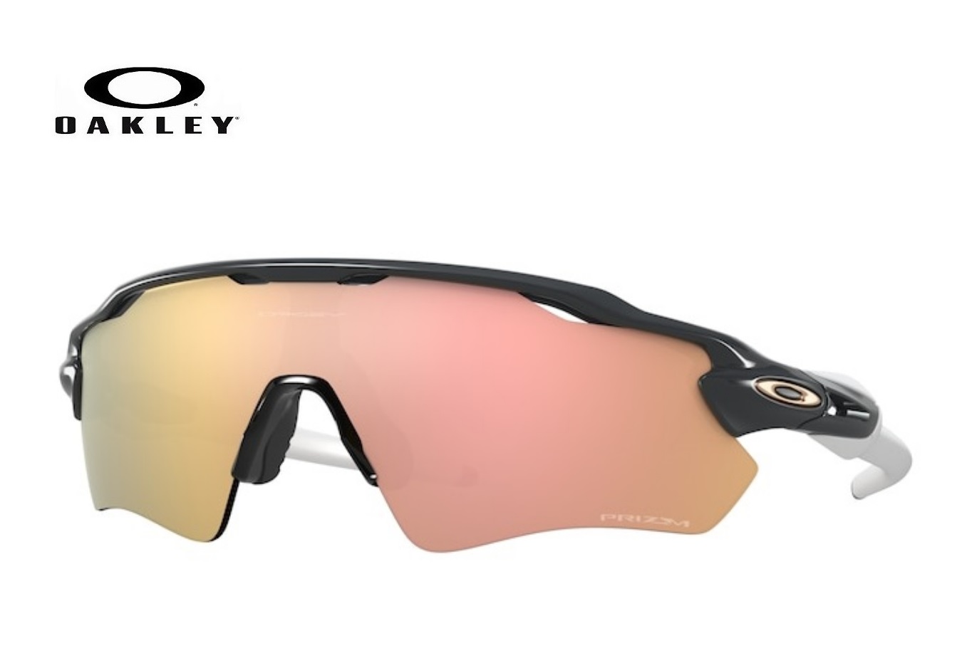 「国内正規商品」OAKLEY / オークリー サングラス RADAR EV PATH / レーダー イーブイ パス フレームカラー CARBON / カーボン レンズカラー Prizm Rose Gold / プリズム ローズ ゴールド 可視光線透過率13% 品番 OO9208-C738｜GLASS SHOP DREAM