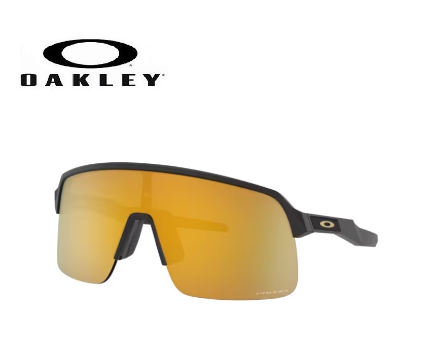 国内正規商品 OAKLEY / オークリー サングラス SUTRO LITE (A) / スートロ ライト (A) フレームカラー マット ブラック レンズカラー Prizm 24K / プリズム 24K 可視光線透過率11% 「保証カード付き」「ドライタイプめがね拭き付属」品番 OO9463A-0439｜GLASS SHOP DREAM