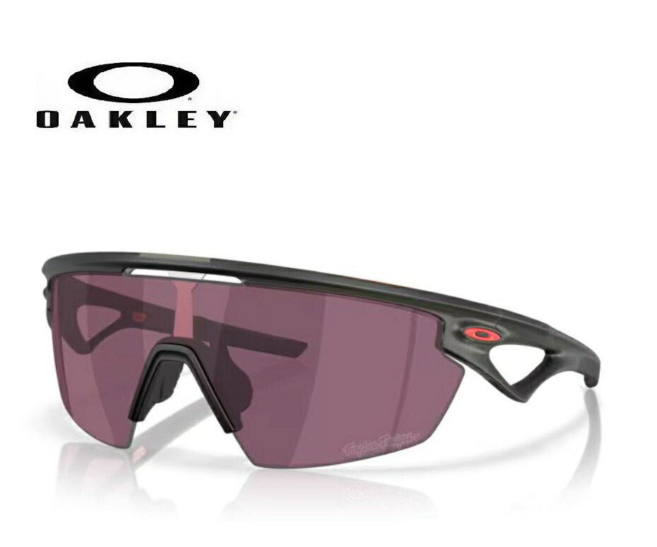 「国内正規商品」OAKLEY / オークリー サングラス SPHAERA / スフィエラ フレームカラー Troy Lee Designs（TLD） マット オリーブ インク レンズカラー プリズム ロード ブラック 可視光線透過率 11% 「保証付き」「ドライタイプメガネ拭き付属」 品番 OO9403-2136｜GLASS SHOP DREAM