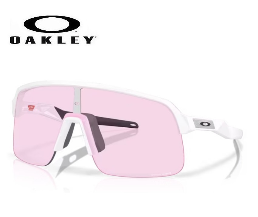 国内正規商品 OAKLEY / オークリー サングラス SUTRO LITE S / スートロ ライト S フレームカラー マット ホワイト レンズカラー Prizm Low Light / プリズム ロー ライト 「保証カード付き」「ドライタイプめがね拭き」 品番 OO9496-0834