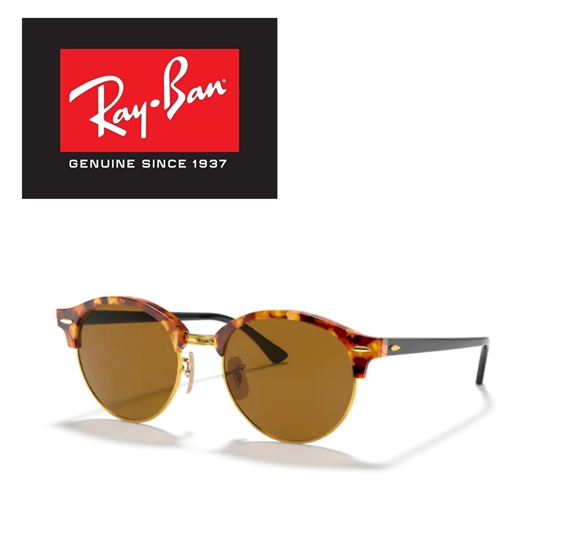 【新品未使用】Ray-Ban ラウンド べっ甲 サングラス RB4246 楽天市場】レイバン サングラス クラブラウンド フレック Ray