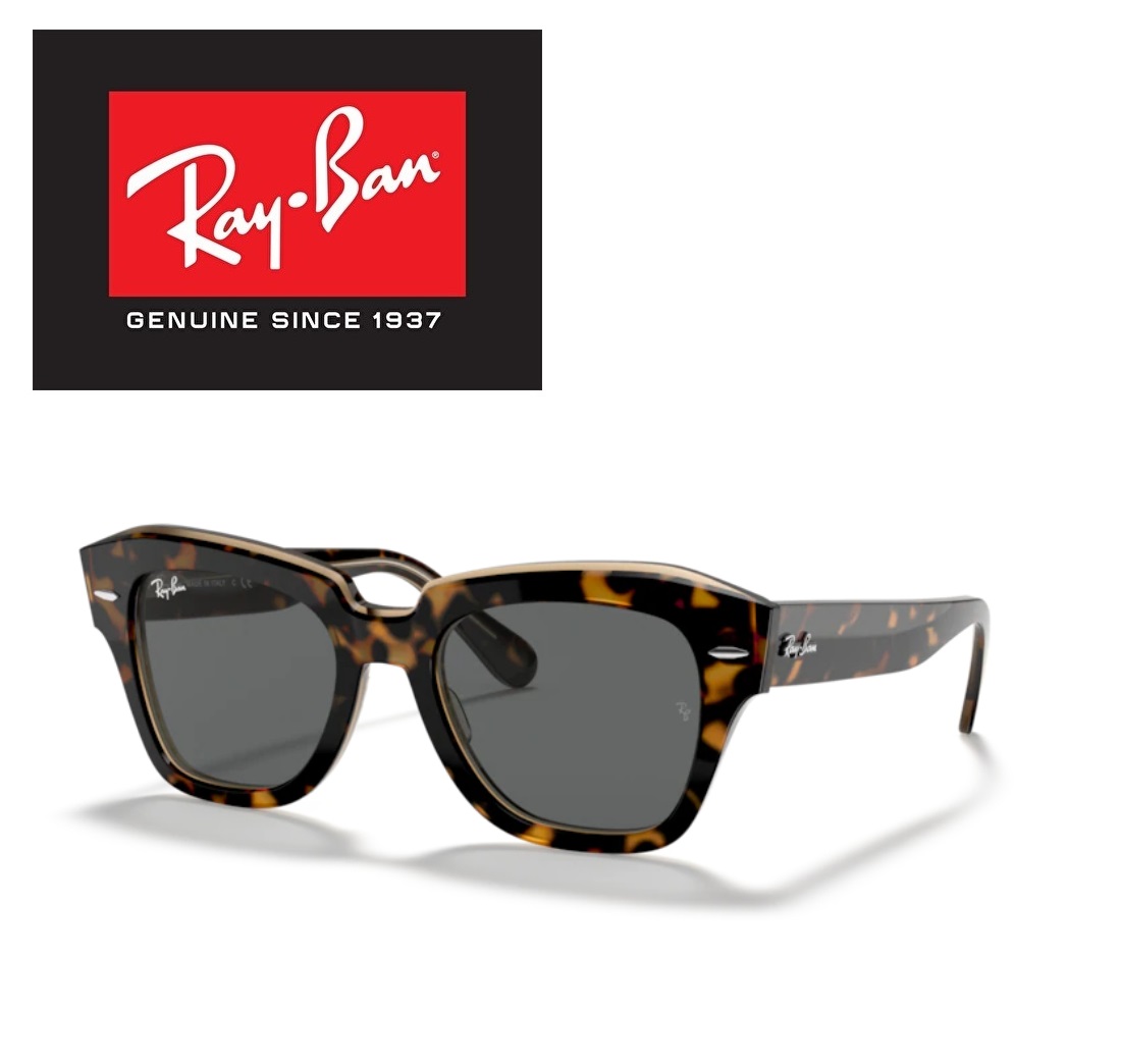 Ray-Ban RB2186 STATE STREET サングラス ケースなし Ray-Ban RB2186 STATE STREET サングラス ケースなし Ray-Ban