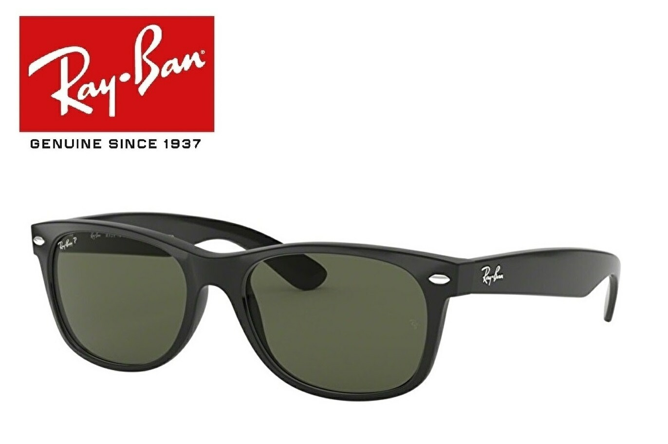 Ray-Ban 偏光サングラス美品 NEW WAYFARER RB2132-F NEW WAYFARER Ray-Ban レイバン 偏光サングラス ニューウェイ