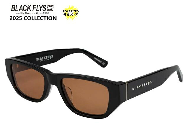 ブラックフライ（BLACKFLYS）サングラス 【FLY DUSTER POLARIZED】 偏光レンズ BF-14507-11｜maharo【マハロ】
