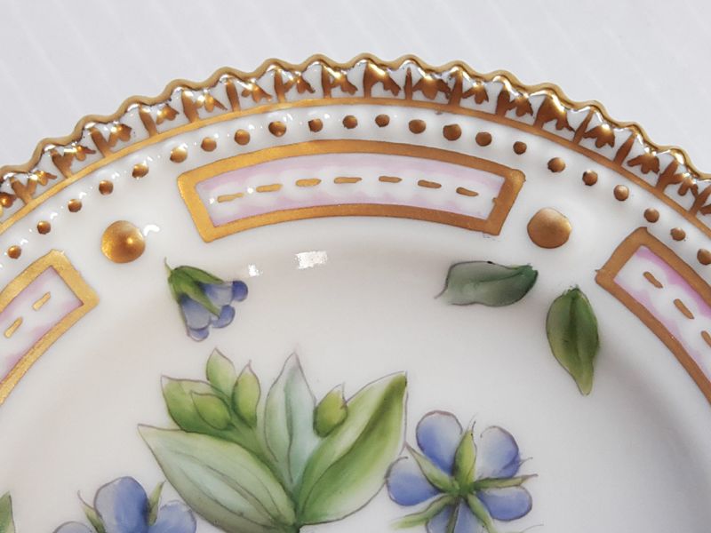 楽天市場 ロイヤルコペンハーゲン プレート フローラダニカ バタープレート 小皿 1枚 植物図鑑 1級品 美品 5 グラスクラシック 楽天市場店