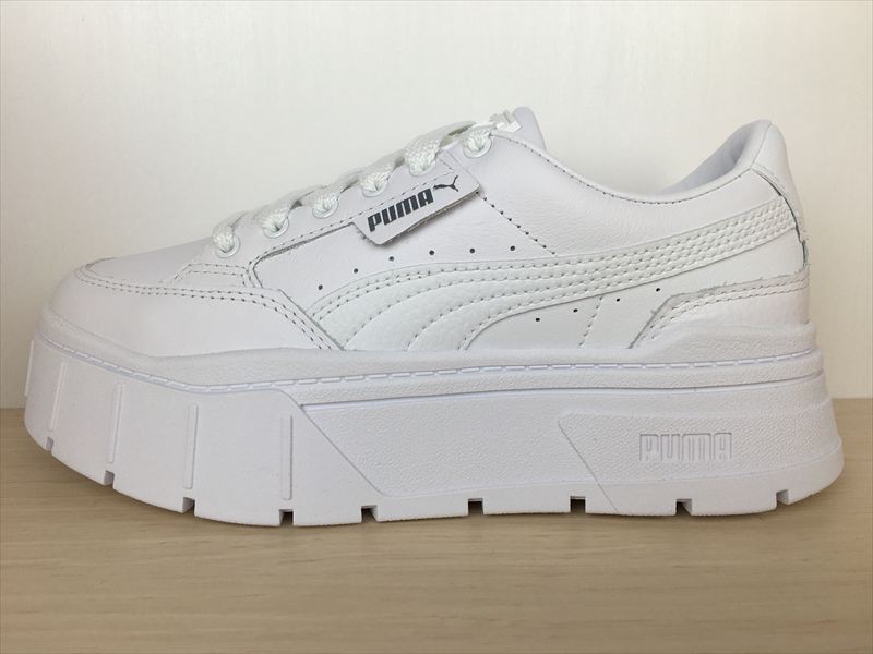 PUMA(ピューマ)384412-01(2177)Mayze Stack Lthr Wns(メイズスタックレザーウィメンズ)スニーカー