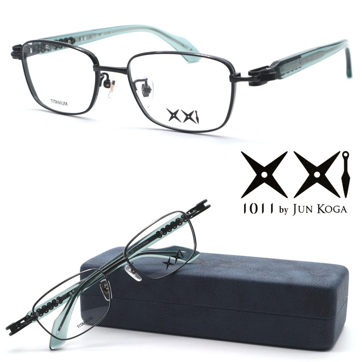 1011 by junkoga 7e アンダーリム　美品 楽天市場】【1011 by JunKoga】旧レスザンヒューマン 彩雲 シロガネ