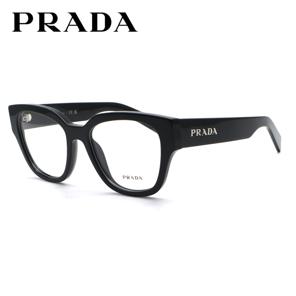 【PRADA】プラダ メガネ VPR C06 col.16K-101 度付又は度無レンズ標準装備【ルックスオティカジャパン正規品】【送料無料】メンズ レディース ブランド おしゃれ ダテメガネ 高級 UVカット ボストン|GlassGallery Is