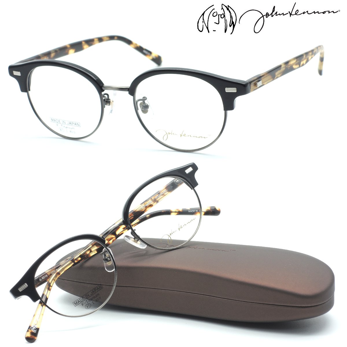 高速配送 John Lennon ジョンレノン Jl 6015 Col 2 メガネ 度付又は度無レンズセット 日本製 店内全品 丸メガネ 50 Off Nsmakedonaca Org Rs