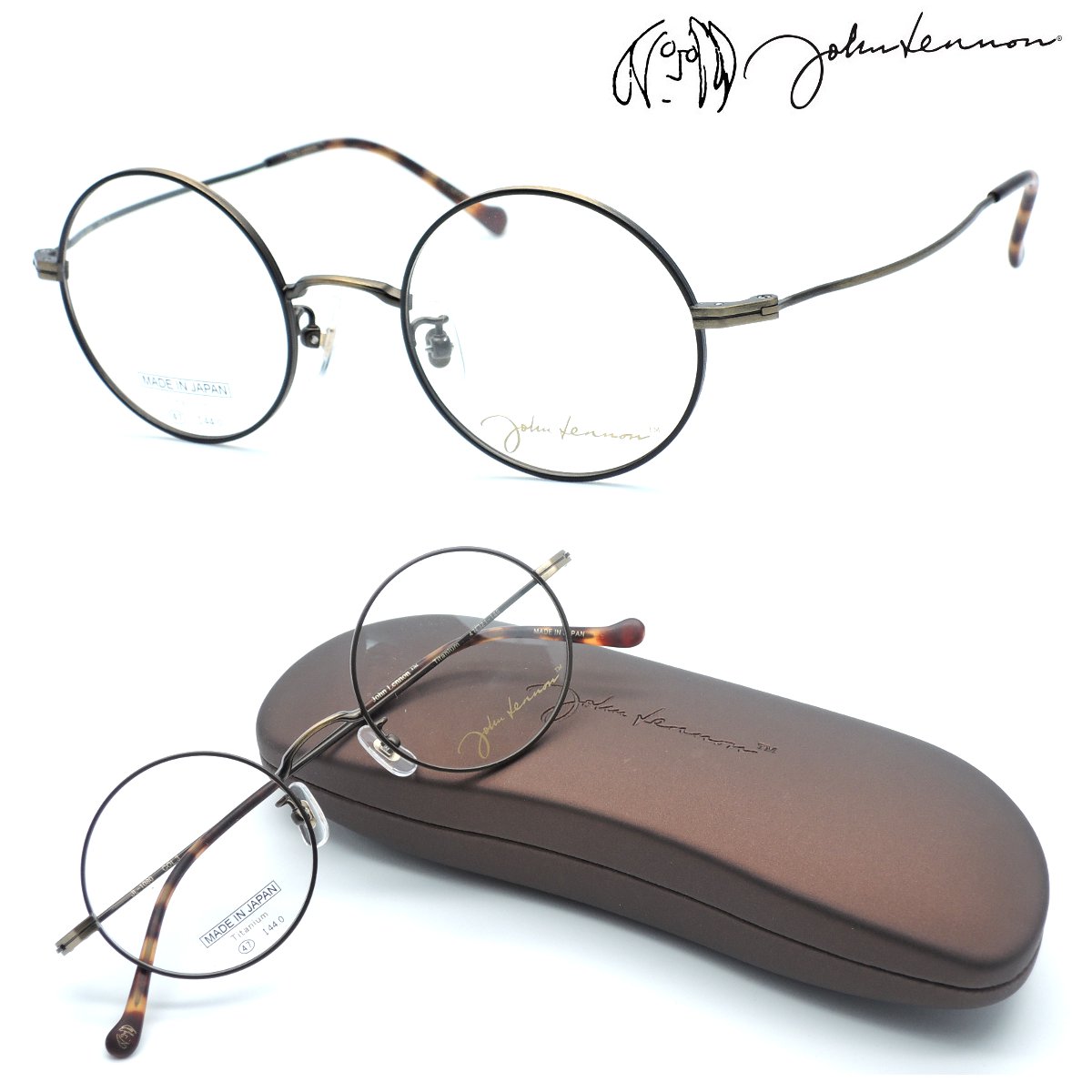 売り切れ必至 John Lennon ジョンレノン Jl 1080 Col 3 メガネ 度付又は度無レンズセット 店内全品 ボストン 丸メガネ メンズ レディース ユニセックス クラシック 人気が高い Www Nripost Com