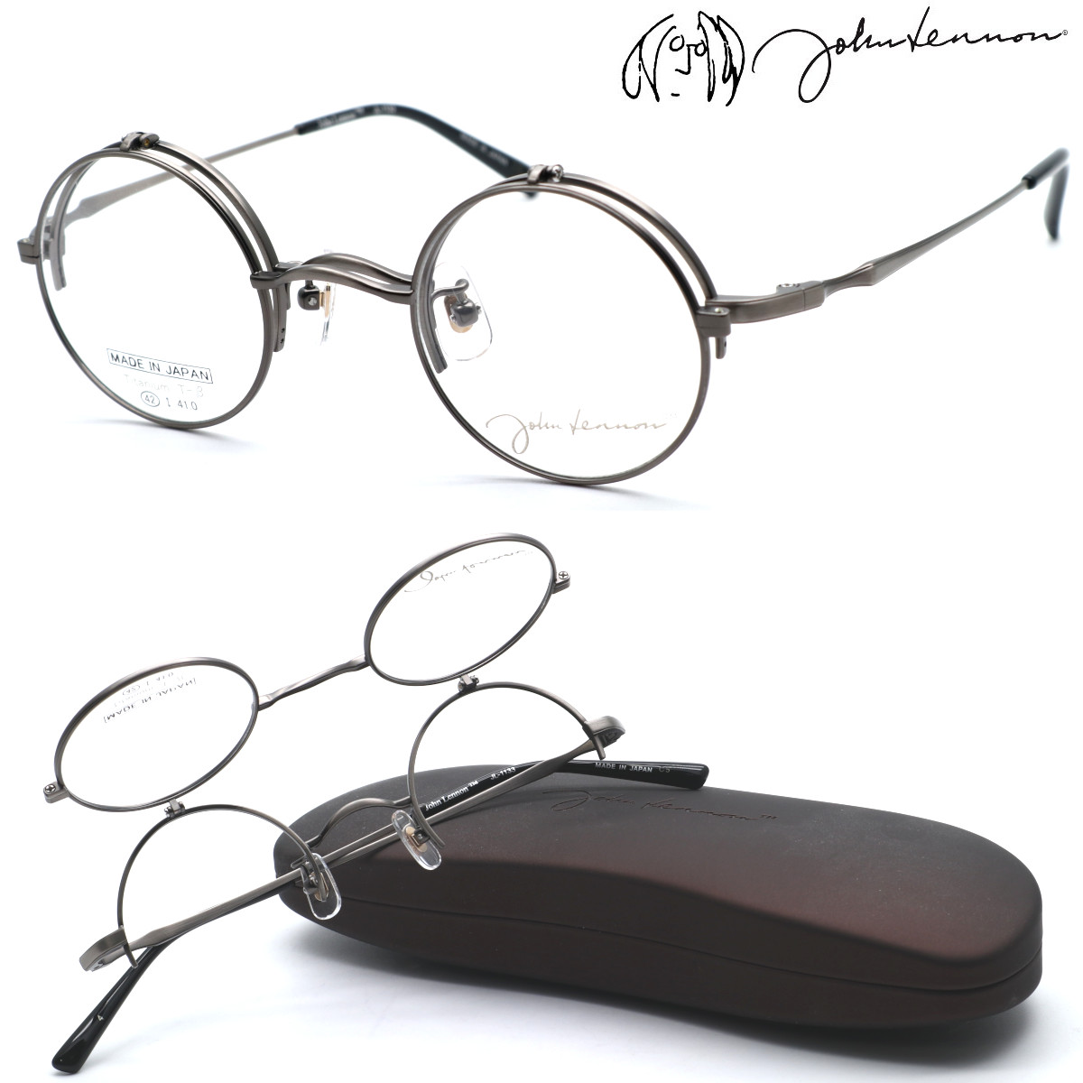 楽天市場】【john lennon】ジョンレノン JL-1113 col.1 メガネ 度付き