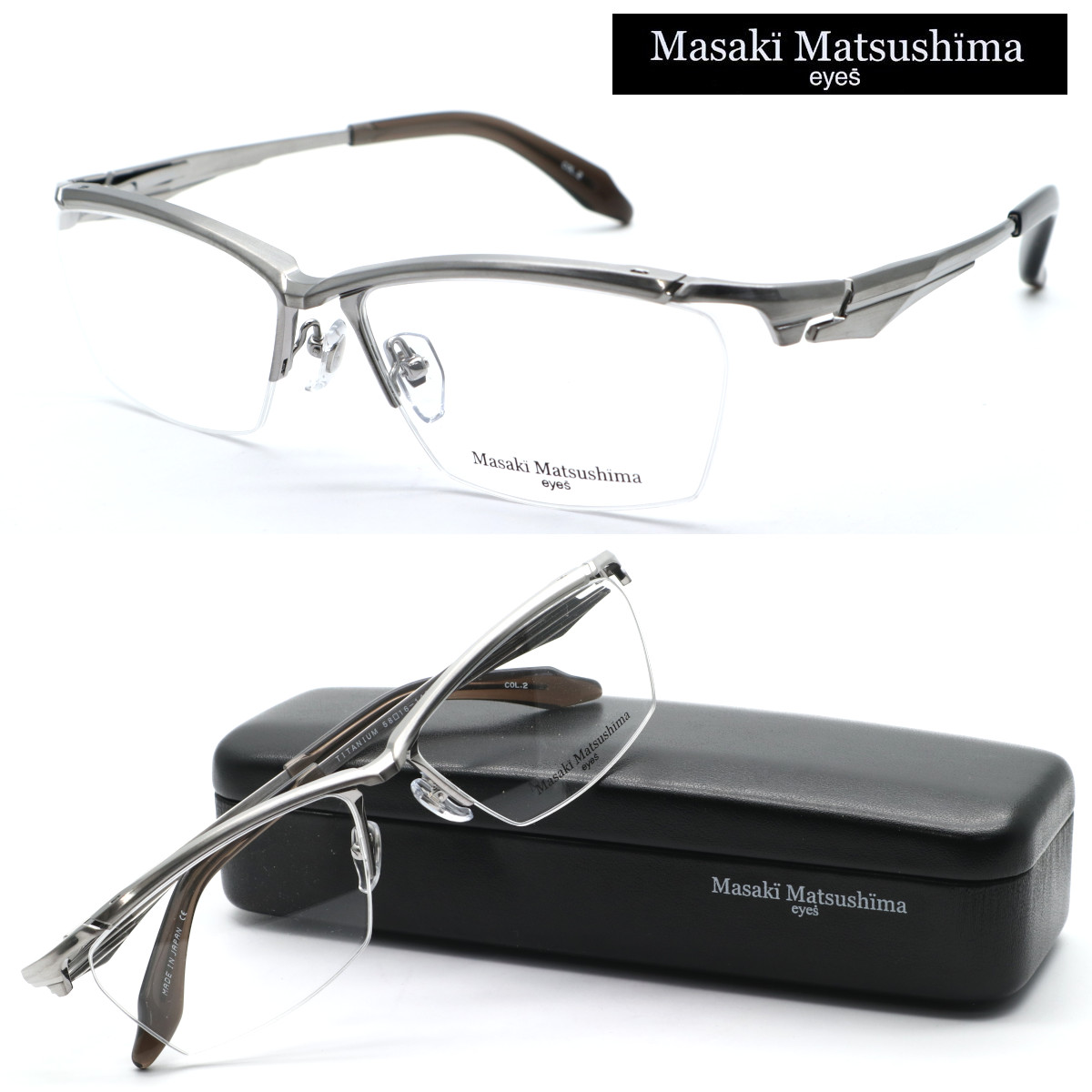 楽天市場】【Masaki Matsushima】マサキマツシマ メガネ MF-1306 col.2