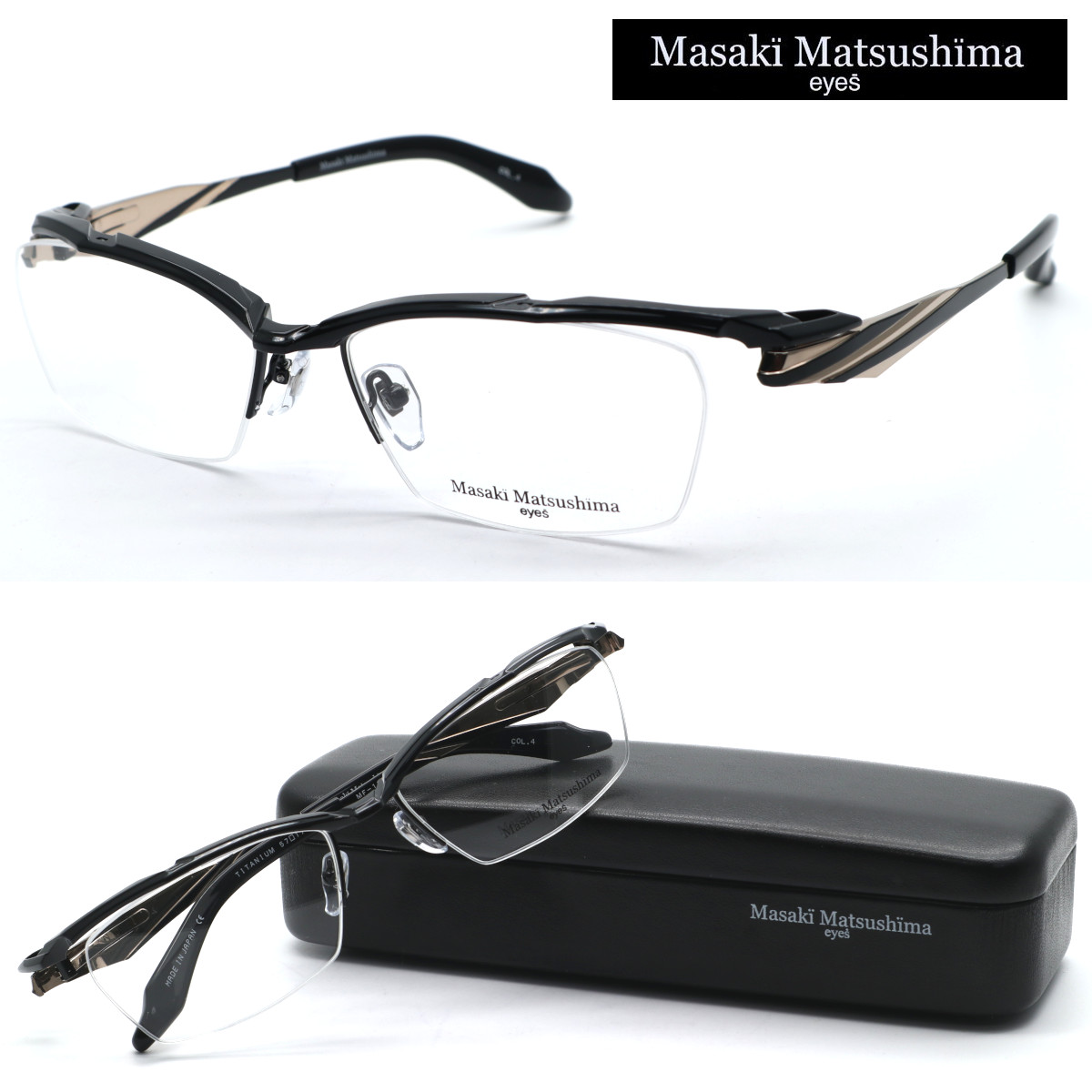楽天市場】【Masaki Matsushima】マサキマツシマ メガネ MF-1306 col.1