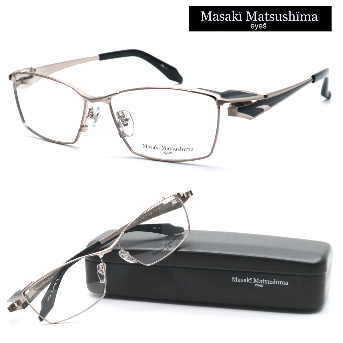 楽天市場】【Masaki Matsushima】マサキマツシマ メガネ MF-1306 col.1