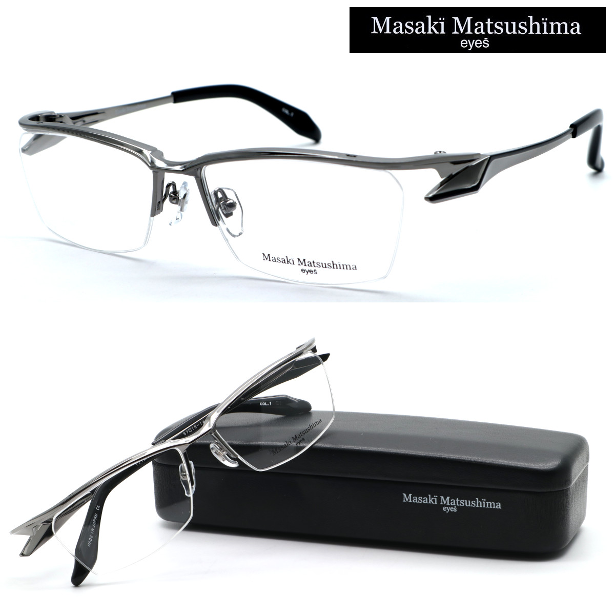 楽天市場】【Masaki Matsushima】マサキマツシマ メガネ MF-1306 col.1