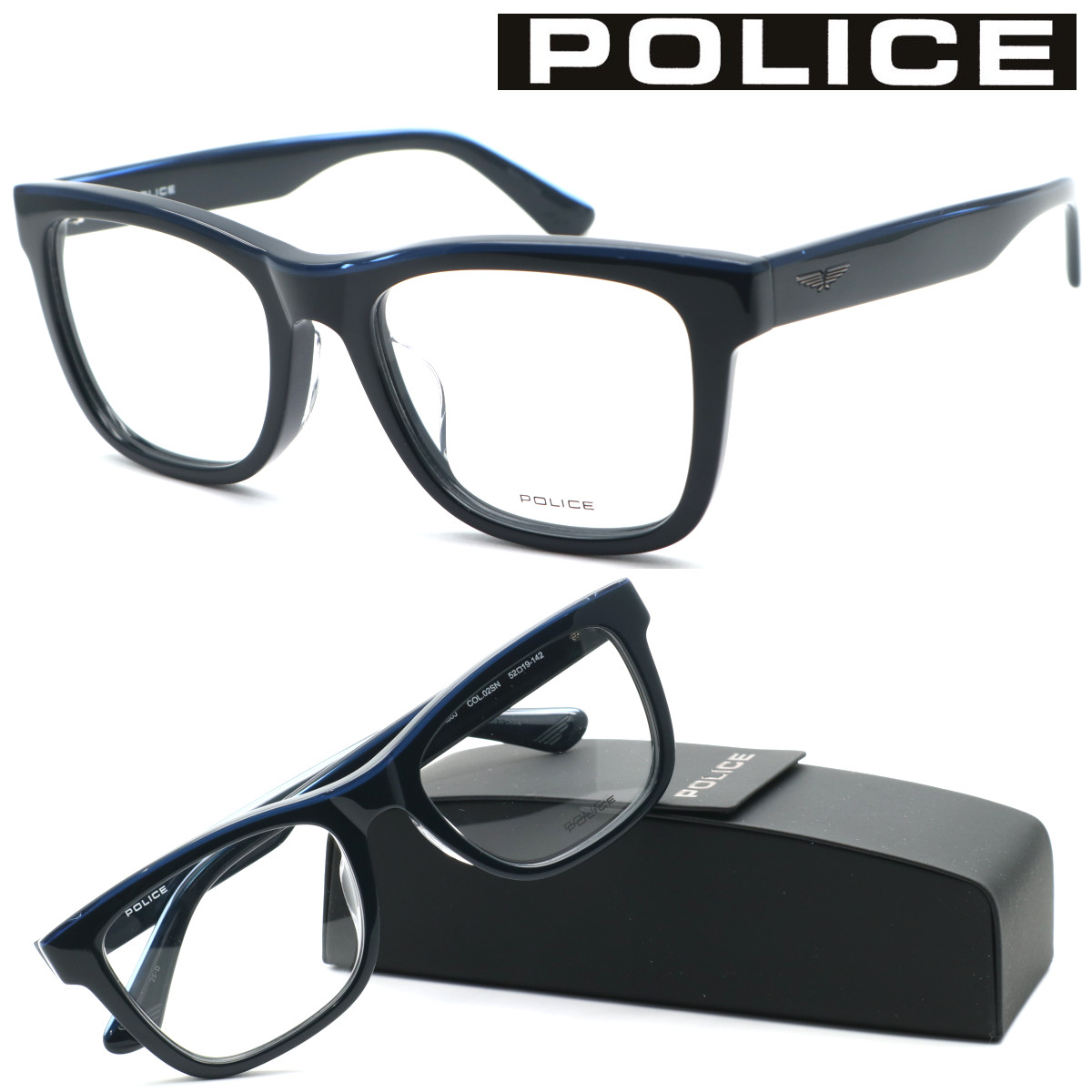 【POLICE】ポリス VPLR88J col.02SN メガネ 度無又は度付レンズセット 【正規品】【送料無料】おしゃれ メンズ 高級 ブランド