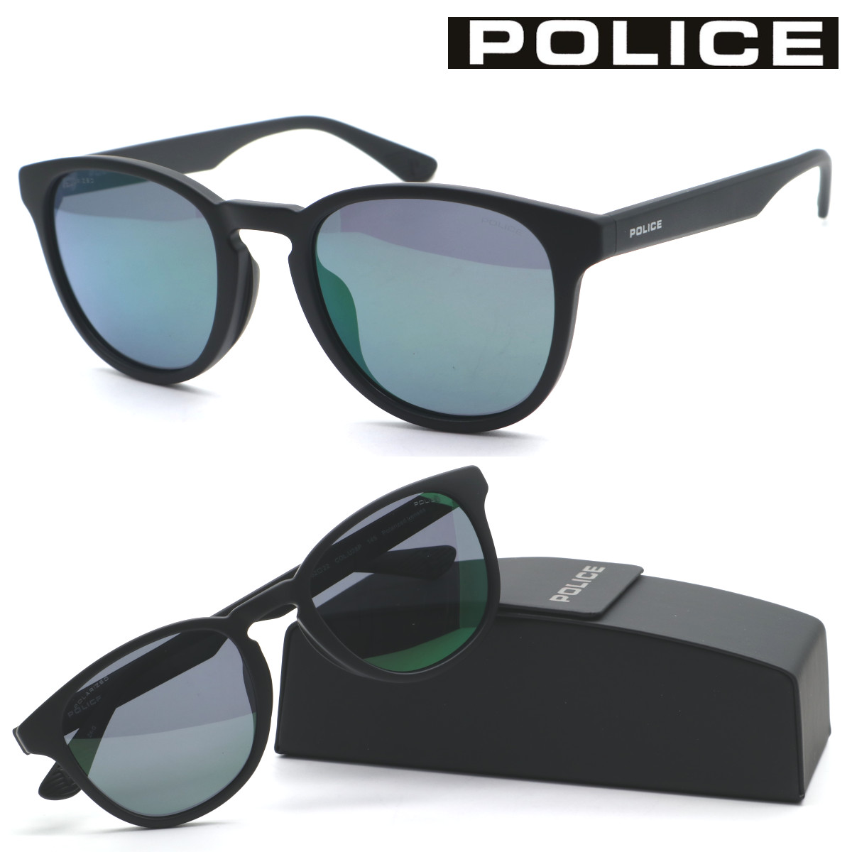 ☆【国内正規品・新品】POLICE ポリス　サングラス　SPLQ06J-0N40 楽天市場】ポリス サングラス 2025 SPLQ06J 0N40 60mm アジアン