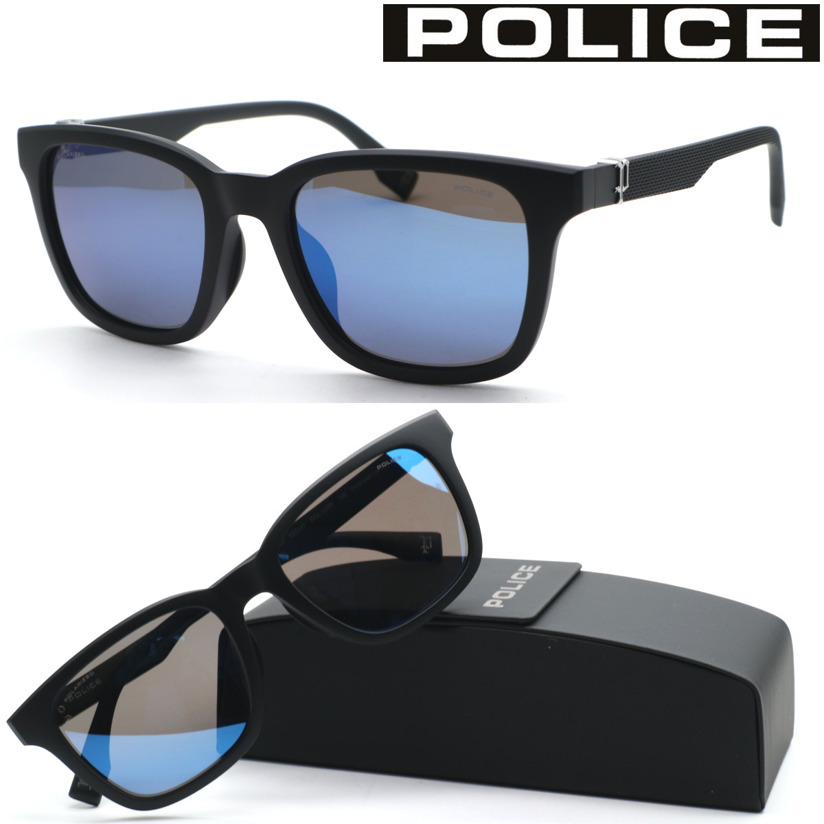 【POLICE】ポリス サングラス SPLT72J col.U28P BEYOND LITE 偏光レンズ【国内正規品】【送料無料】メンズ ユニセックス おしゃれ ブランド 大きいサイズ チタンフレーム ナイロール UVカット 紫外線カット