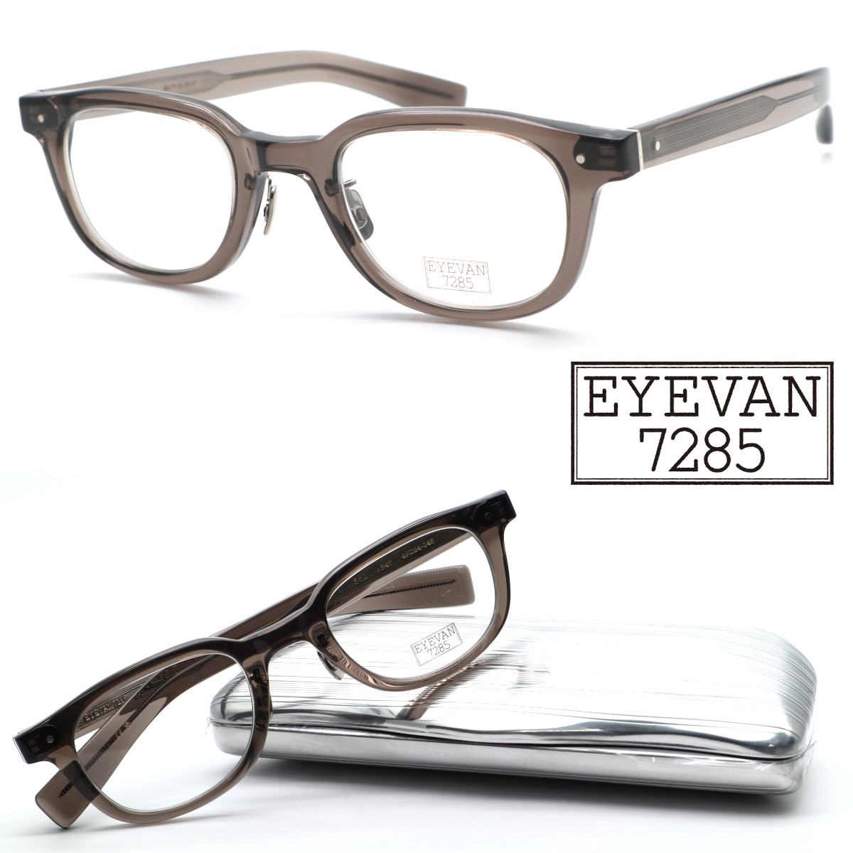 楽天市場】【EYEVAN 7285】アイヴァン7285 モデル:647 col.348901 47