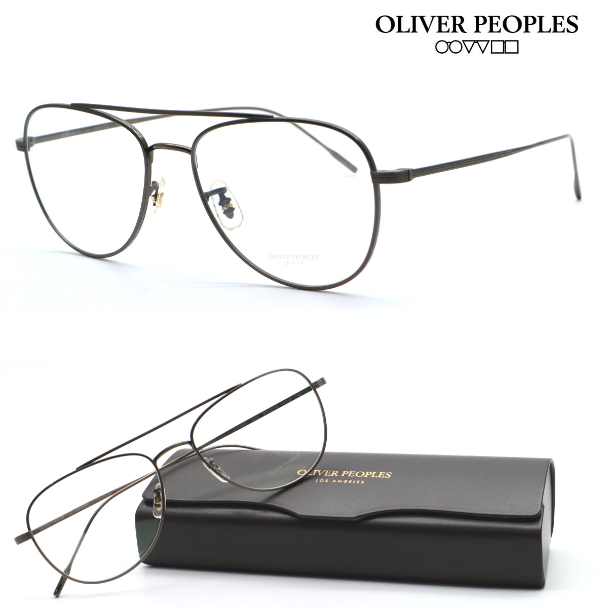 【OLIVER PEOPLES】オリバーピープルズ メガネ OV1363T col.5284 STILSON 度付又は度無レンズ標準装備　【oliver peoples オリバーピープル 】送料無料 ルックスオティカジャパン正規品 クラシック ボストン メンズ レディース ブランド おしゃれ 高級 UVカット 伊達