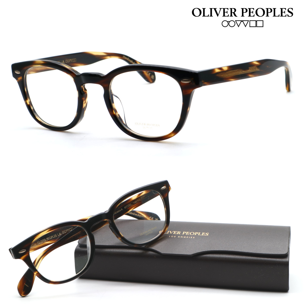 【OLIVER PEOPLES】オリバーピープルズ メガネ OV5036A col.1003L Sheldrake A/度付又は度無レンズ標準装備　【oliverpeoplesオリバーピープル 】送料無料 ルックスオティカジャパン正規品 ボストン メンズ レディース 男女兼用 ブランド おしゃれ 高級 UVカット 伊達メガネ｜GlassGallery　Iｓ