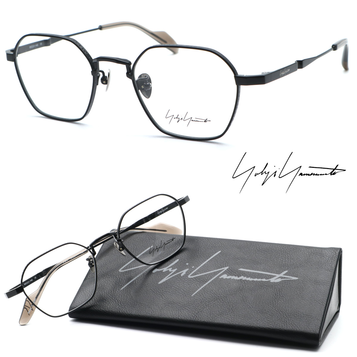 楽天市場】【Yohji Yamamoto】ヨウジヤマモト メガネ 19-0091 col.1 度