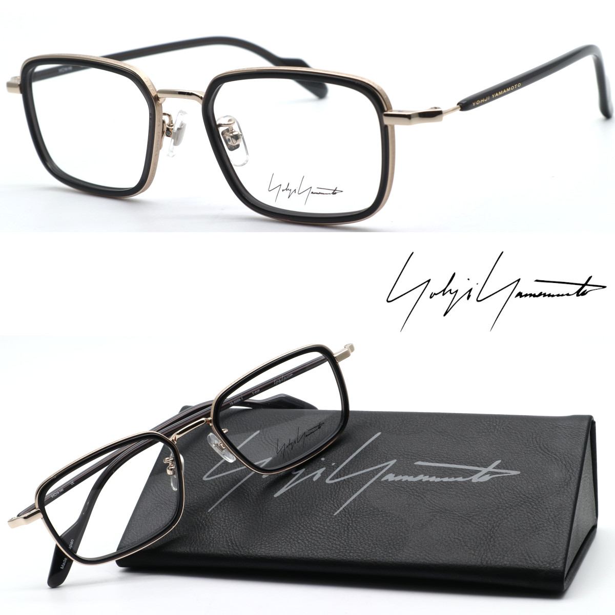 楽天市場】【Yohji Yamamoto】ヨウジヤマモト メガネ 19-0094 col.1 度