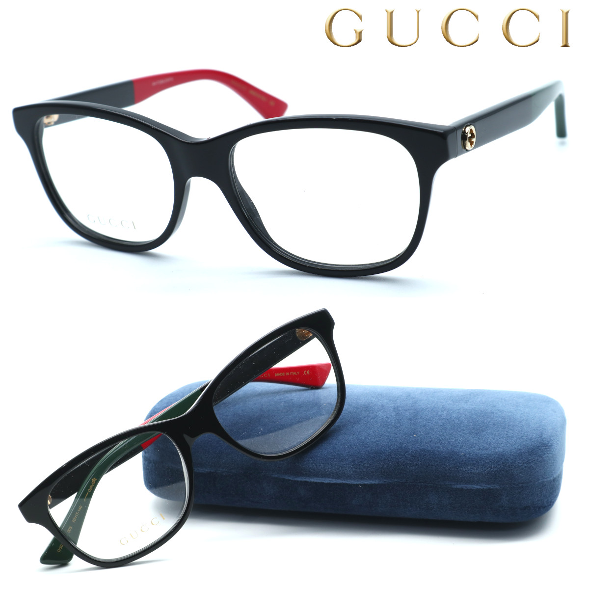 ⭐︎新品未使用⭐︎GUCCI サングラス　GG0556OJ グッチ メガネ GUCCI GG0556OJ 001(47mm ブラック): GLASS MANIA