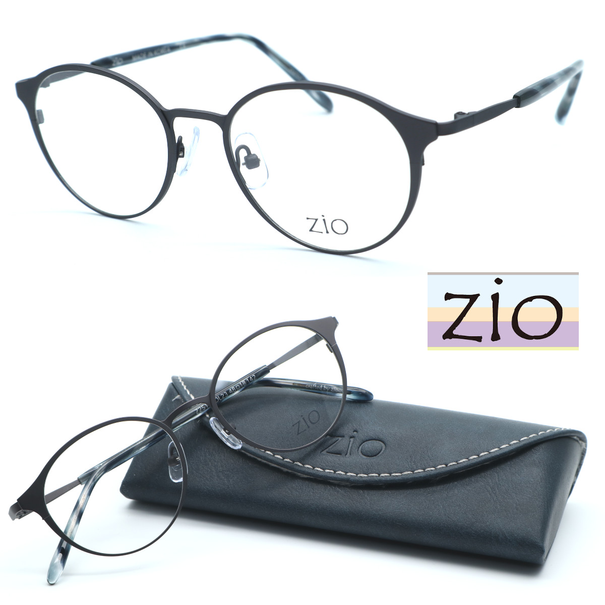 【zio】ジオ 眼鏡 Z251 col.23 度付又は度絶無水晶体仕掛ける【置き目品】【店内全品貨物輸送無料】メンズ レディース ユニ一発やる