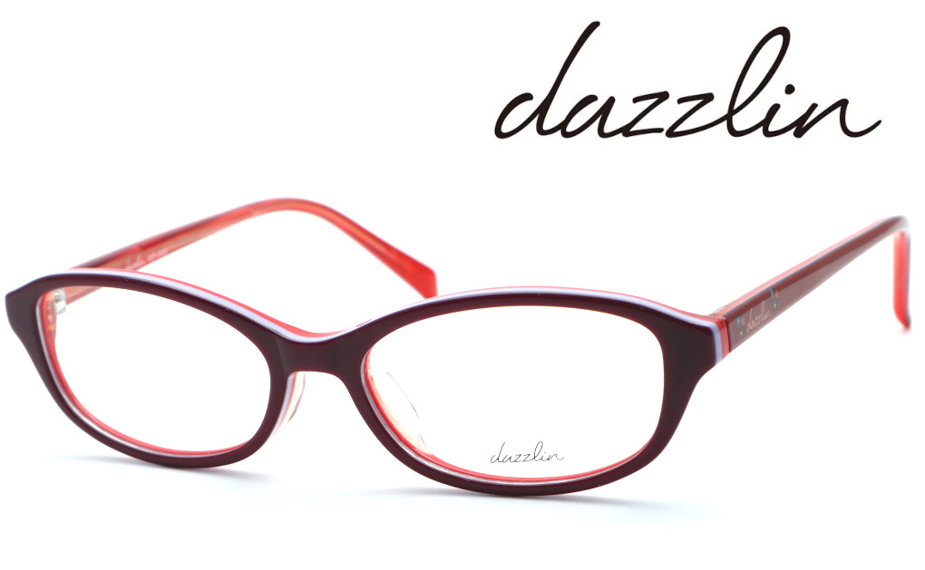 【dazzlin】ダズリン DZF-2553 col.3 メガネ 度付又は度無レンズセット 【正規品】【送料無料】メンズ レディース ユニセックス ブランド ボストン おしゃれ