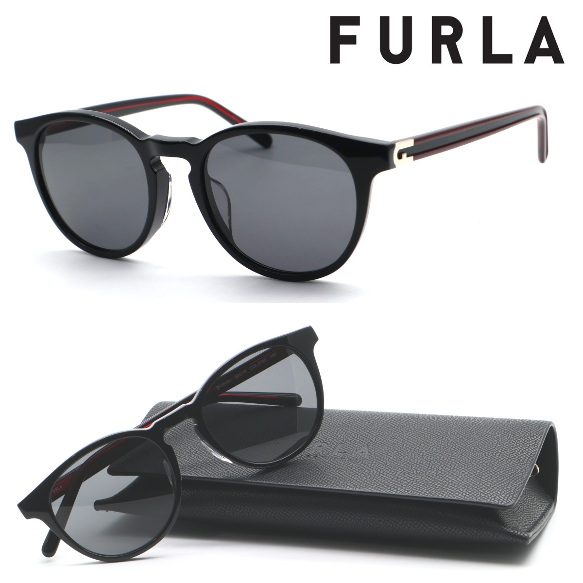【FURLA】フルラ サングラス SFUA42J col.0700【正規品】【送料無料】高級 レディース ブランド おしゃれ 人気 伊達メガネ 紫外線カット UVカット