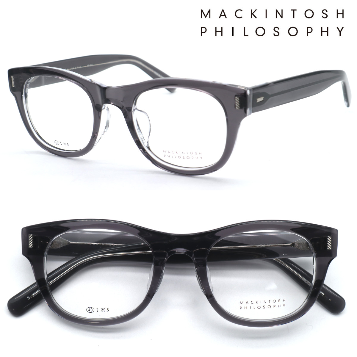 【MACKINTOSH PHILOSOPHY】マッキントッシュ 哲学 MP-5011 col.3 眼鏡 度付又は度無水晶体仕掛ける【置き目売りわたす店品】【貨物輸送無料】メンズ ユニ一発やる 飛び切り 今めかしい ブランド名 豆の町 ラウンド 丸眼鏡