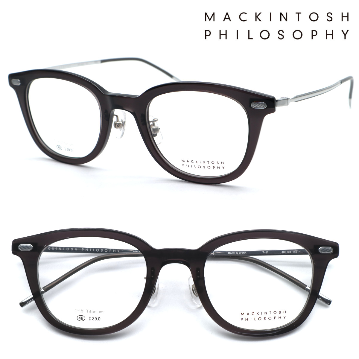 MACKINTOSHPHILOSOPHYマッキントッシュフィロソフィーサングラス MACKINTOSH PHILOSOPHY（ﾏｯｷﾝﾄｯｼｭ ﾌｨﾛｿﾌｨｰ）の「サングラス
