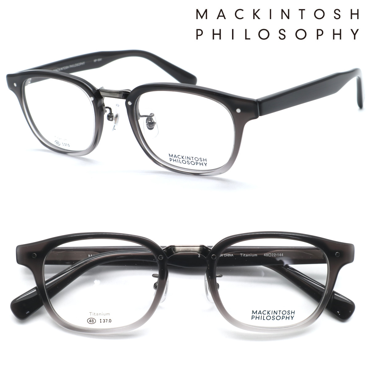 【MACKINTOSH PHILOSOPHY】マッキントッシュ 哲学 MP-5041 col.3 眼鏡 度付又は度無水晶体仕掛ける【置き目売りわたす店品】【貨物輸送無料】メンズ ユニ一発やる 飛び切り 今めかしい ブランド名 豆の町 ラウンド 丸眼鏡