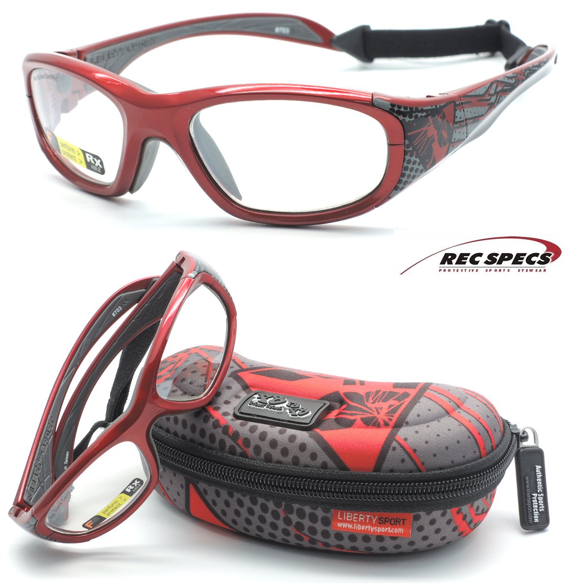 楽天市場】REC SPECS(レックスペックス)子ども用スポーツメガネ子ども