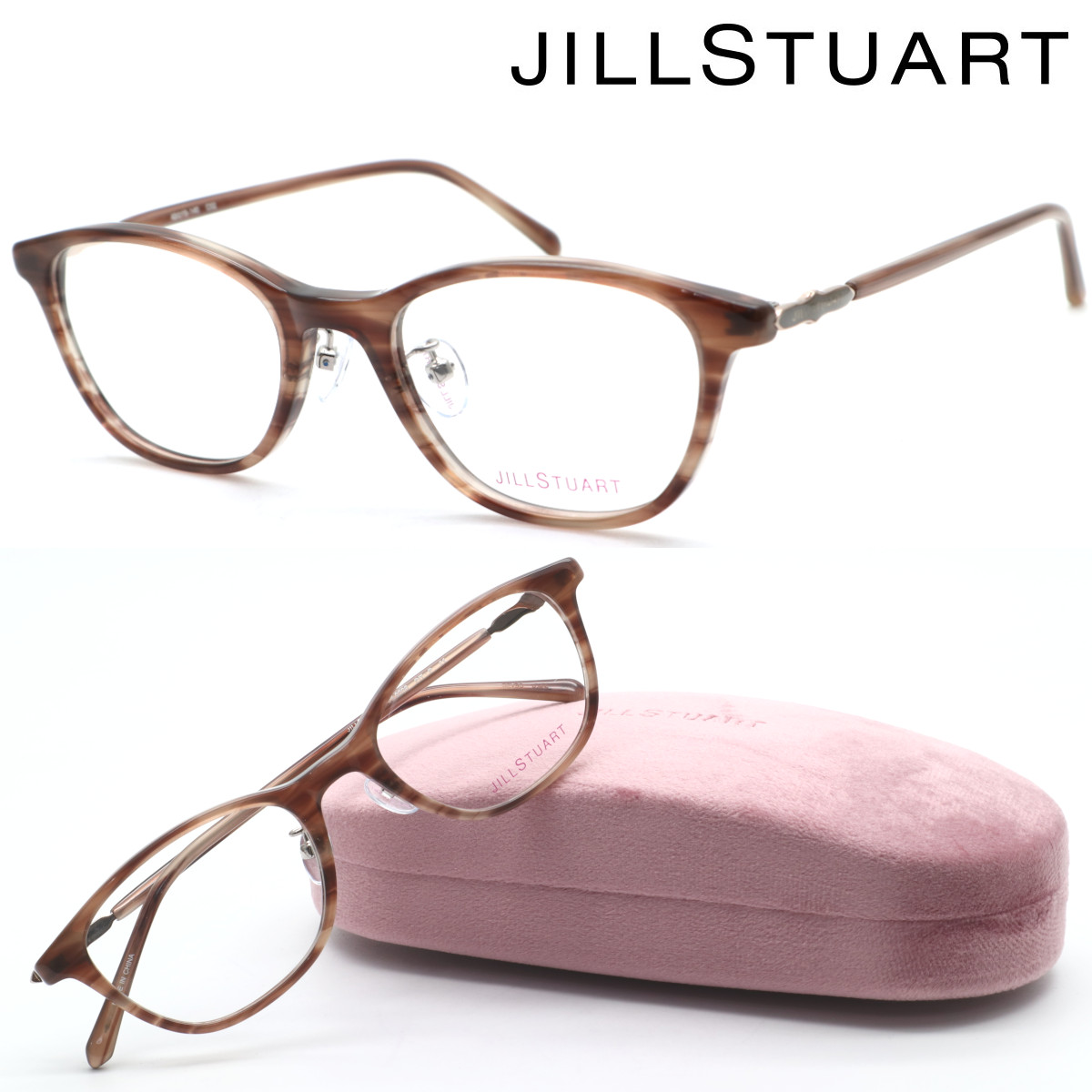 【JILLSTUART】内鰓スチュアート 05-0006 col.02 眼鏡 度付又は度無水晶体仕掛ける【置き目品】【貨物輸送無料】【伊達眼鏡】レディース ガールズ 今めかしい ブランド名 飛び切り 一般受け