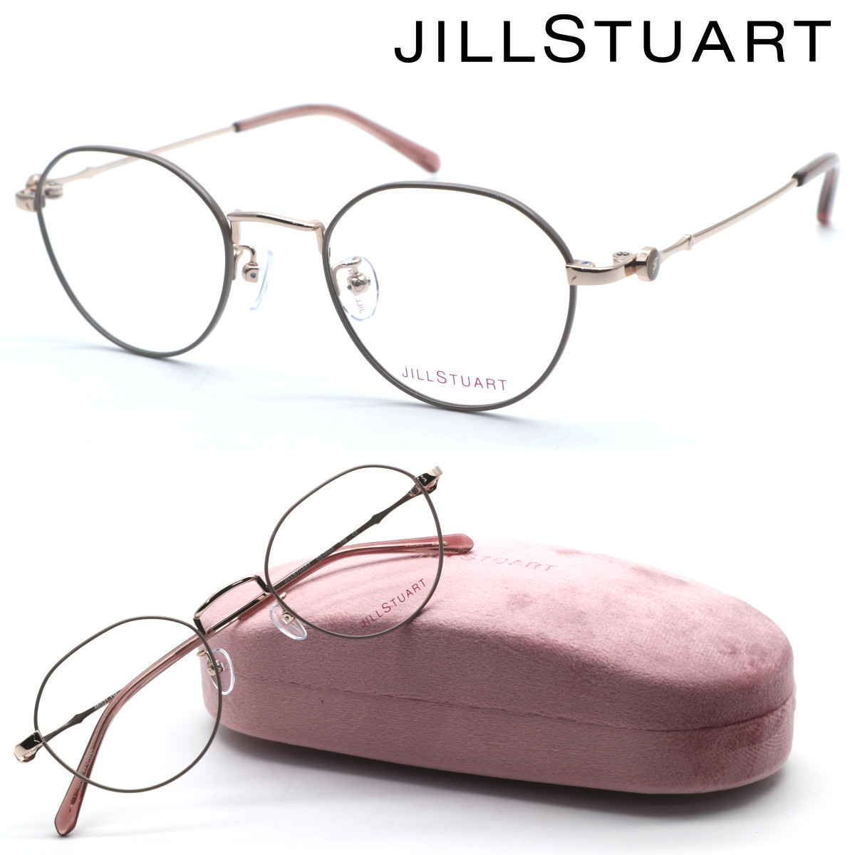 【JILLSTUART】内鰓スチュアート 05-0003 col.01 眼鏡 度付又は度無水晶体仕掛ける【置き目品】【貨物輸送無料】【伊達眼鏡】レディース ガールズ 今めかしい ブランド名 飛び切り 一般受け