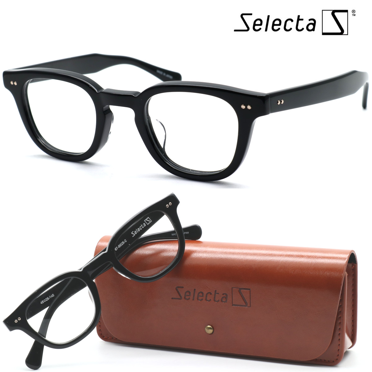 楽天市場】【Selecta】セレクタ 87-9010 col.01 メガネ 度付又は度無