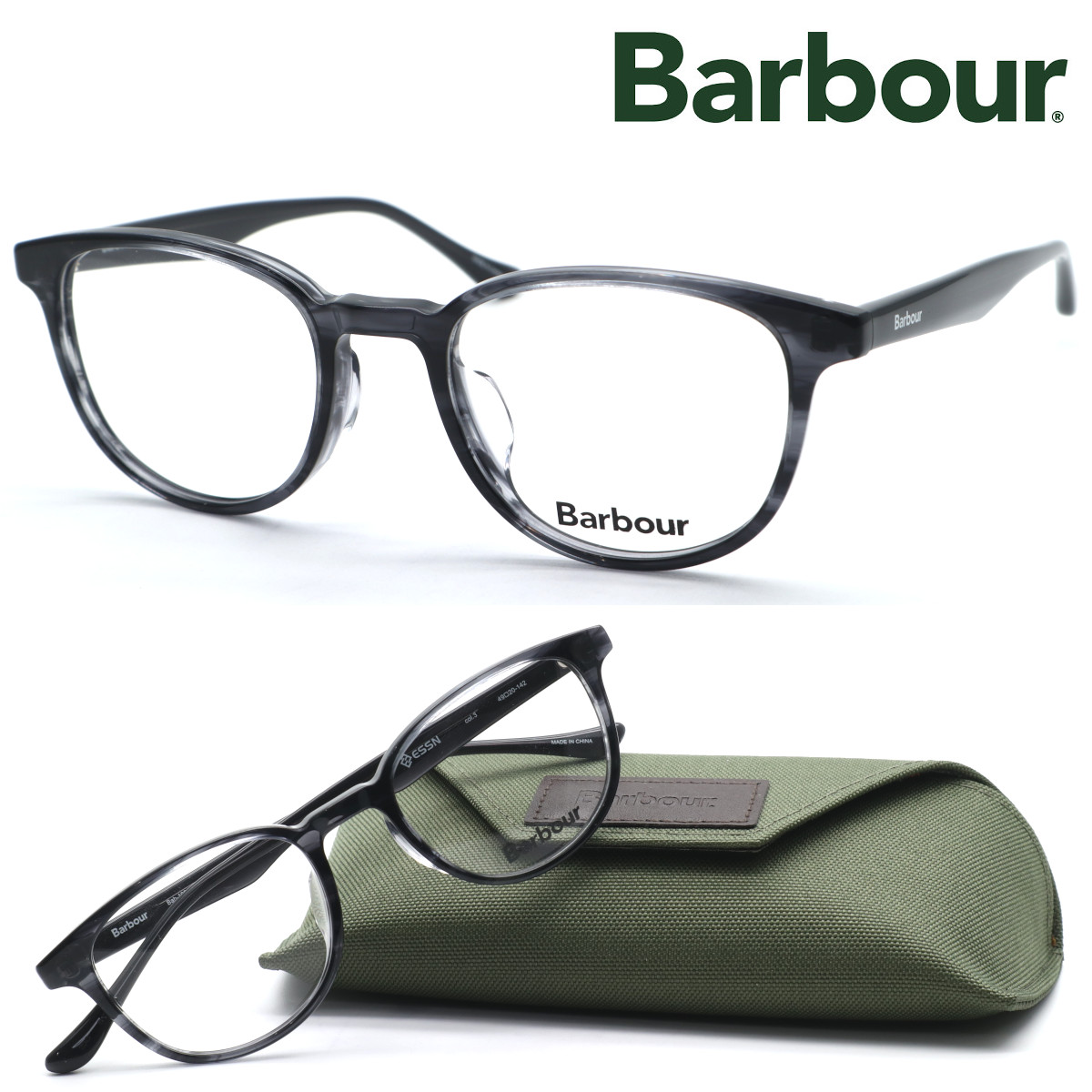 【Barbour】バブアー Bab-109 col.3 眼鏡 度付又は度無水晶体仕掛ける 【置き目品】【貨物輸送無料】メンズ レディース ユニ一発やる
