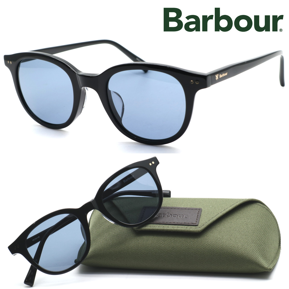 【Barbour】バブアー Bab-5004 col.BK サングラス【正規品】【送料無料】メンズ ユニセックス おしゃれ ブランド 大きいサイズ 釣り ゴルフ マラソン スポーツ アウトドア