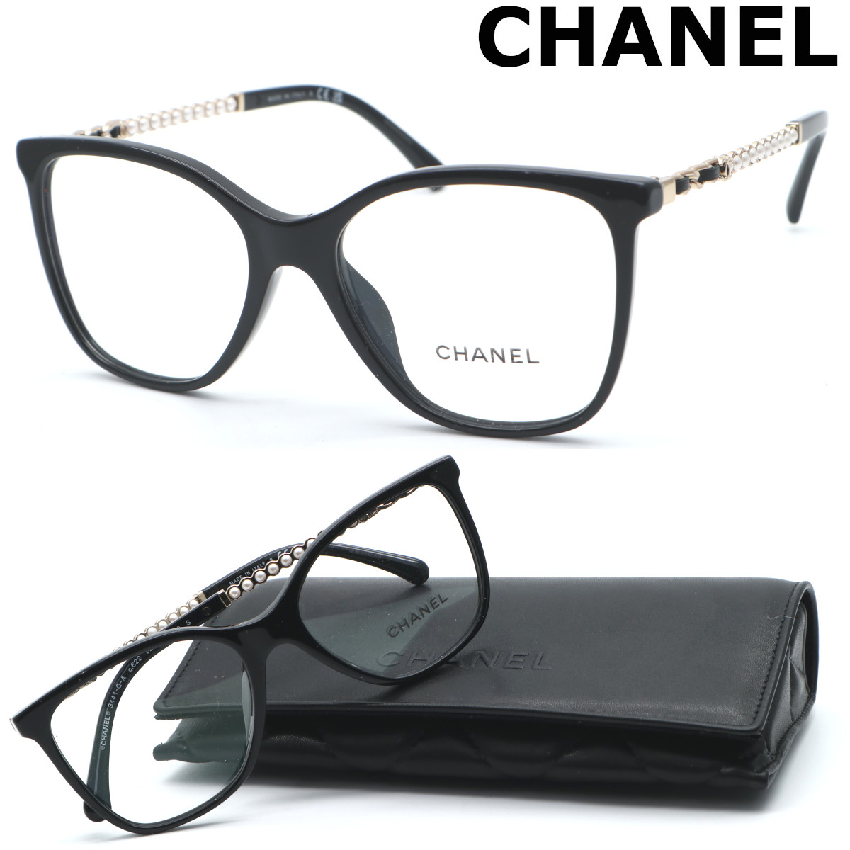 Chanel 3441QH C622 Glasses - US
