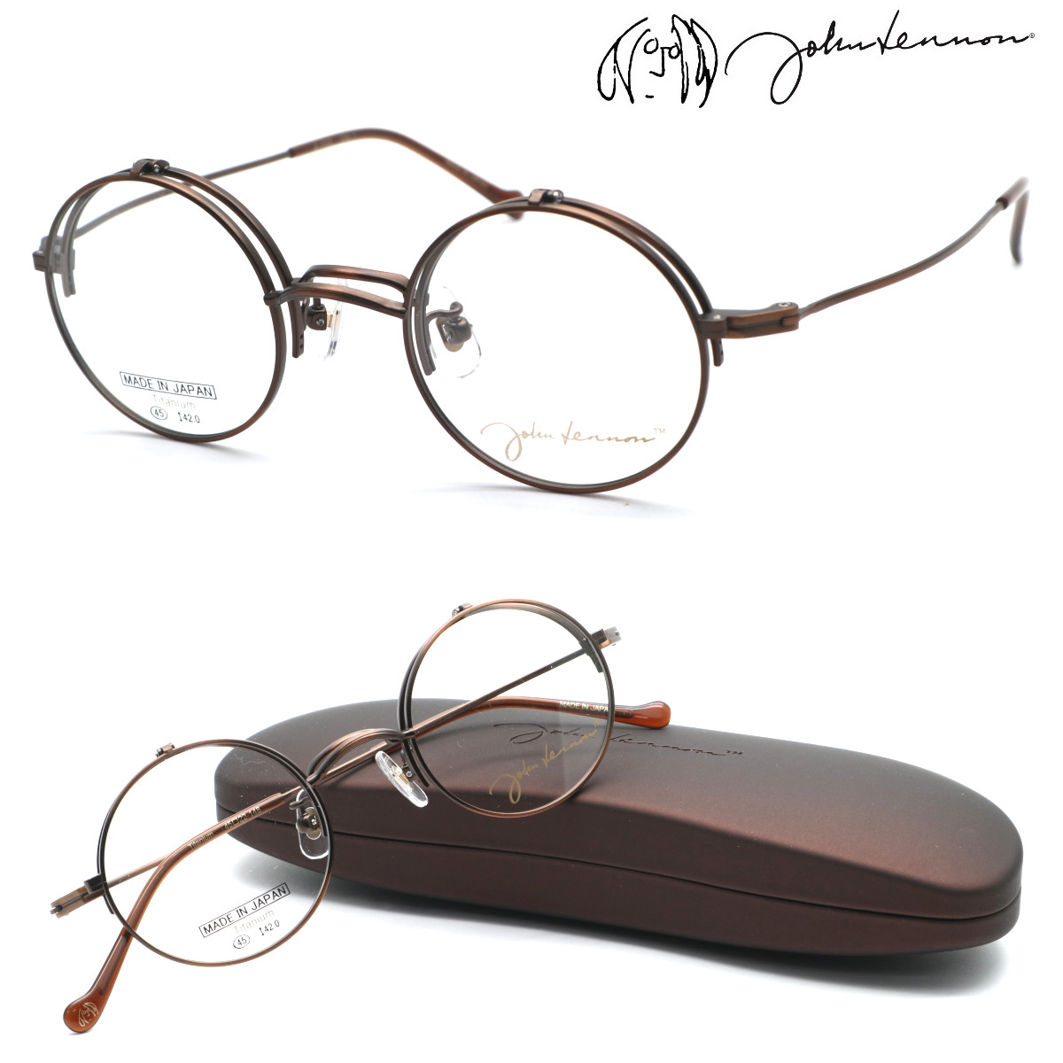 楽天市場】【john lennon】ジョンレノン JL-1113 col.1 メガネ 度付き