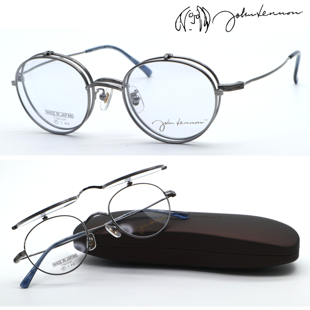 楽天市場】【john lennon】ジョンレノン JL-1114 col.1 メガネ 度付