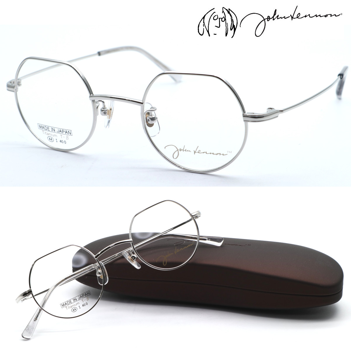 【john lennon】ジョンレノン JL-1121 col.2 メガネ　度付又は度無レンズセット 【正規品】【送料無料】ボストン 丸メガネ メンズ レディース ユニセックス クラシック おしゃれ ブランド 日本製
