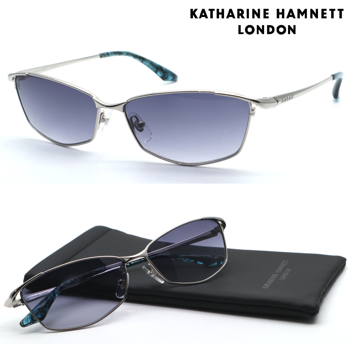【KATHARINE HAMNETT】キャサリンハムネット サングラス KH954 col.1【正規品】【送料無料】メンズ ユニセックス おしゃれ ブランド 釣り ゴルフ マラソン スポーツ アウトドア