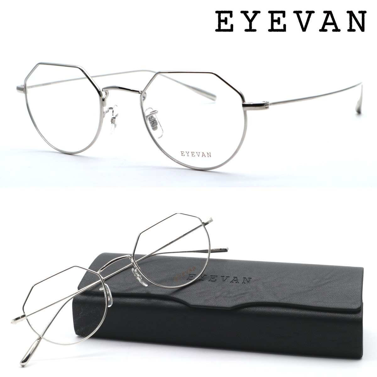 【EYEVAN】アイヴァン メガネ TRANS col.S 47サイズ 度付又は度無レンズ標準装備 日本製 送料無料 正規品 アイバン クラシック ボストン メンズ レディース おしゃれ ブランド 高級 UVカット 伊達メガネ クラシック｜GlassGallery　Iｓ