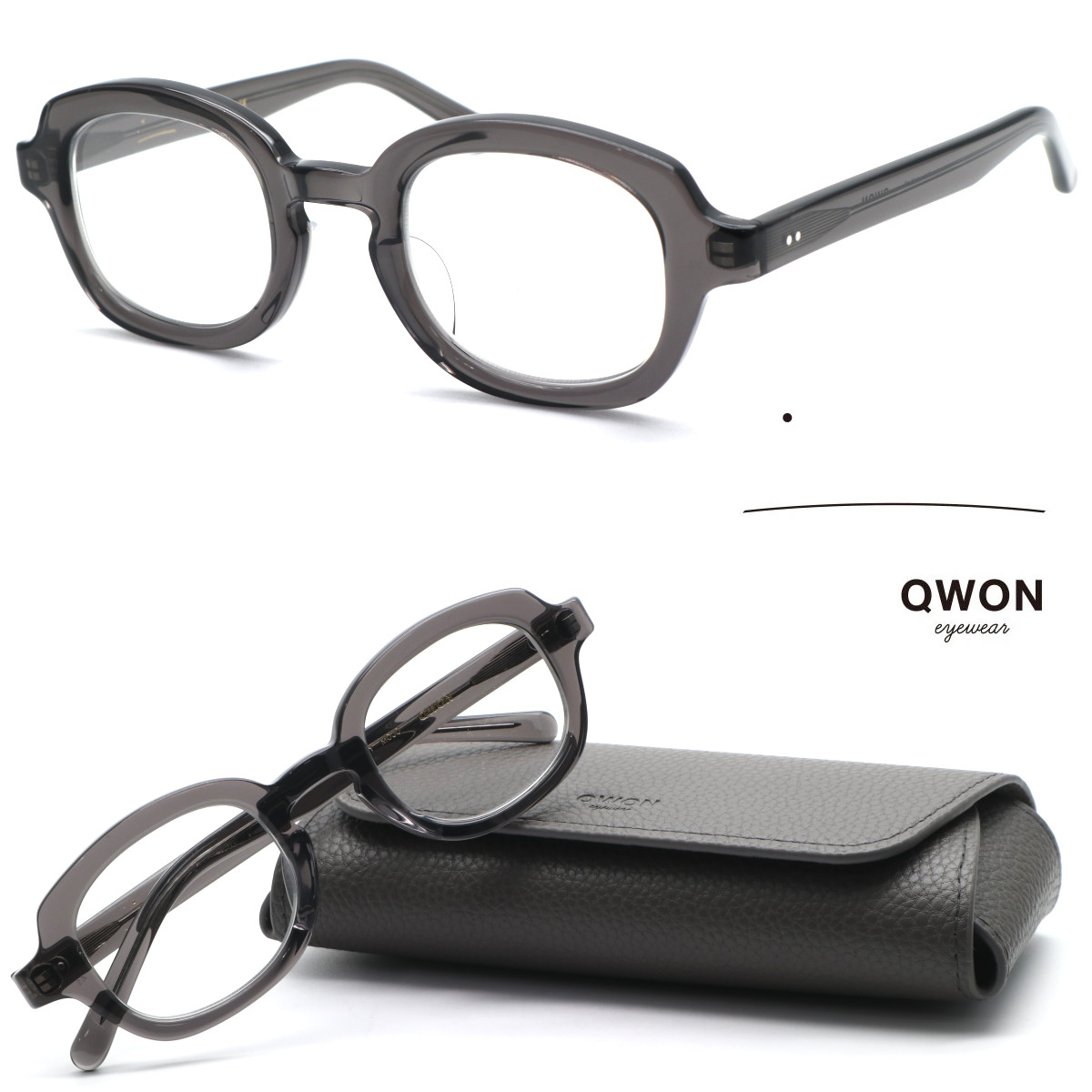 QWON MOJO col.KI キハク クヲン 眼鏡 EYEWEAR HibiMegane ONLINE SHOP